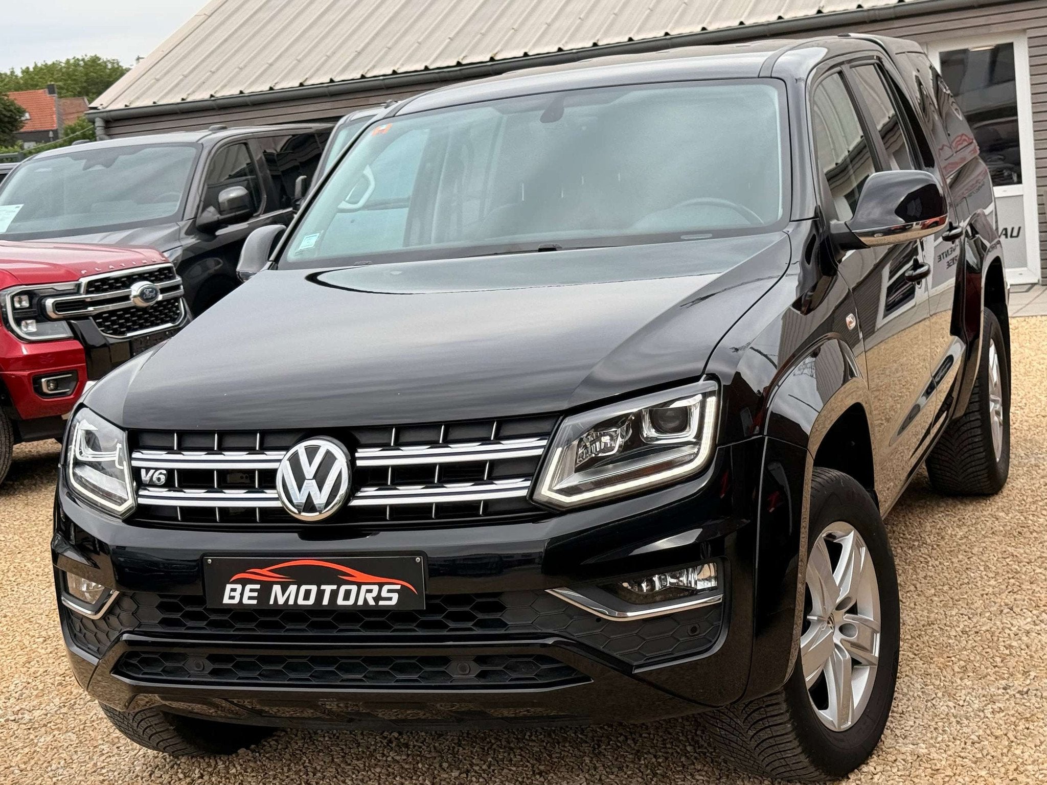 Volkswagen Amarok 3.0 TDI V6 258 CV 4Motion Highline TVAC*BT, Autos, Entreprise, 2920 kg, Noir, 5 portes