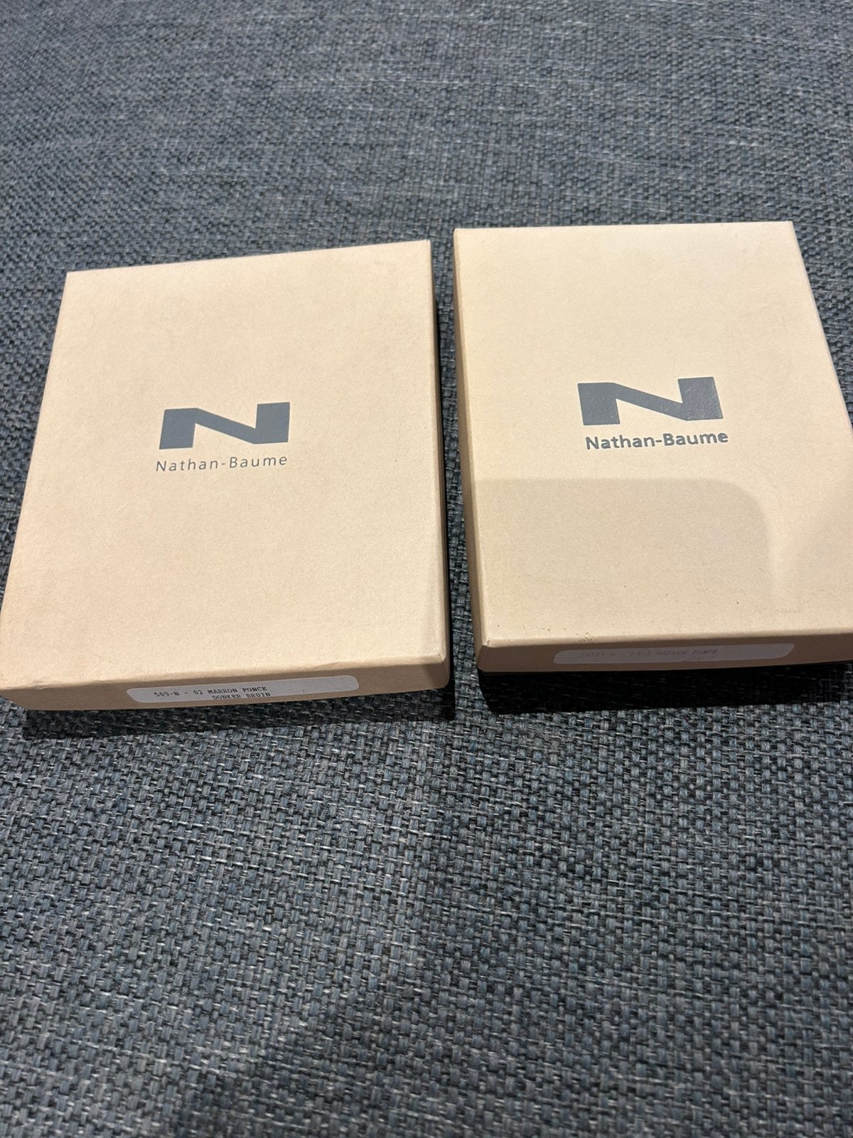 Herenportemonnees te koop van Nathan allen nieuw en originee, Neuf, Autres marques, Cuir, Enlèvement