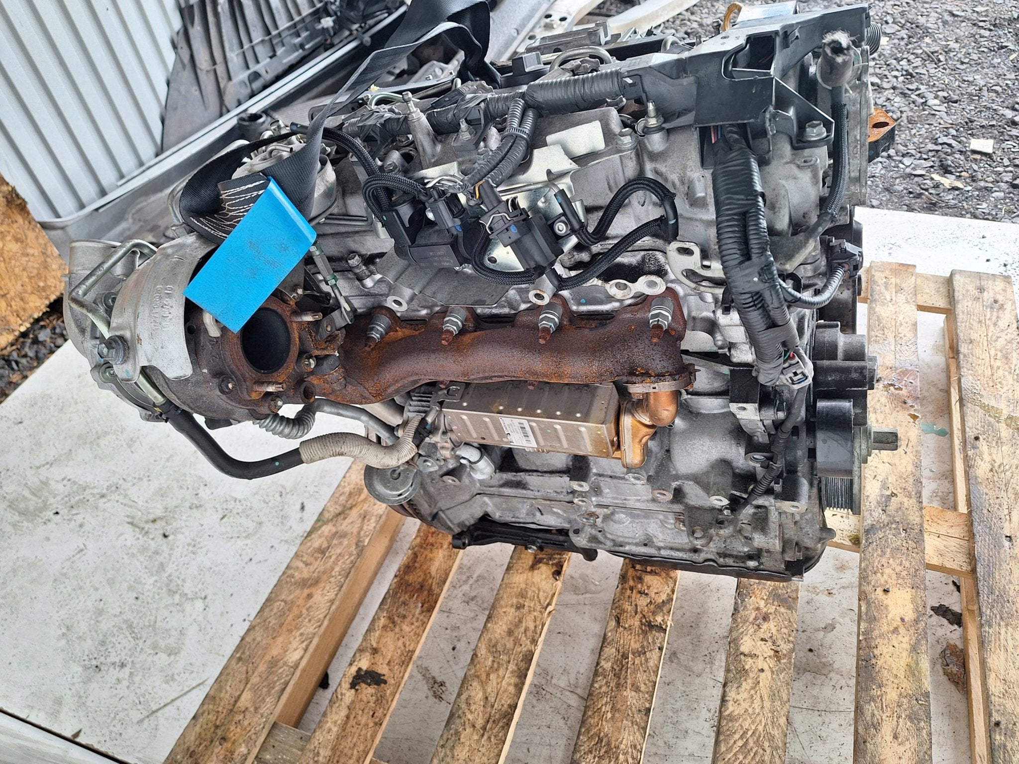 Moteur 1ADFTV Nu RAV COROLLA AURIS TOYOTA AVENSIS VERSO, Verzenden, Gebruikt, Overige automerken