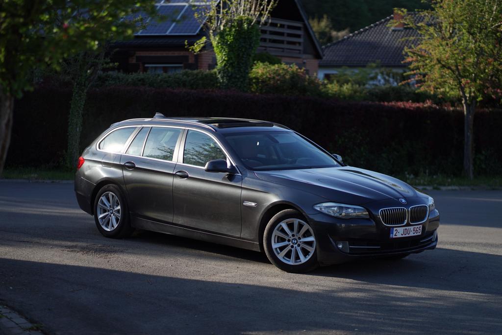 Bmw 520d F10, Autos, Cuir, Intérieur cuir, Particulier, Brun