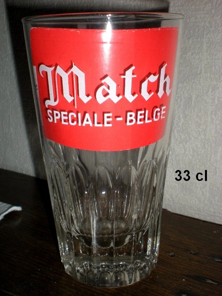 MATCH  Spéciale Belge  (Labor), Enlèvement ou Envoi, Utilisé, Verre ou Verres