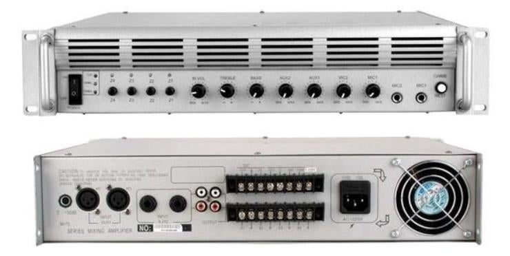 DAP Audio VPA-060 4 zone versterker, Autres marques, Enlèvement ou Envoi, 60 à 120 watts, Utilisé