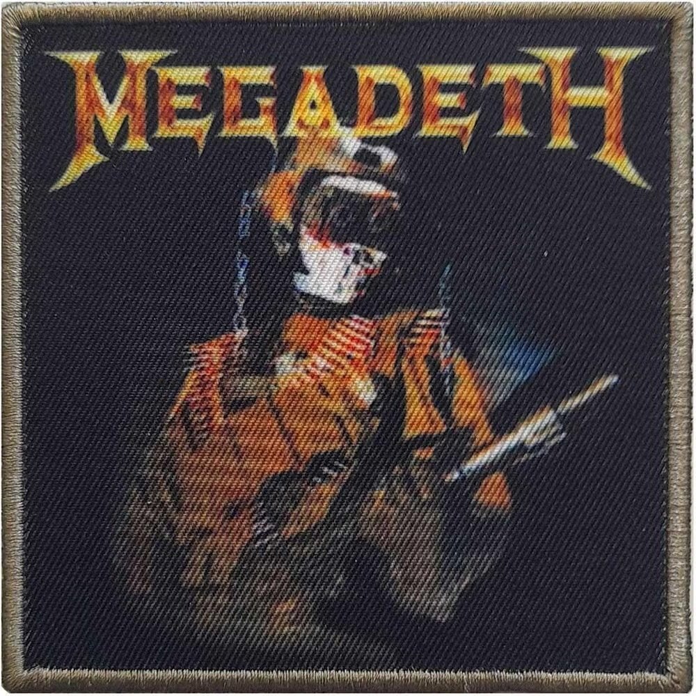 Megadeth - Trooper - patch officiële merchandise, Ophalen of Verzenden, Nieuw