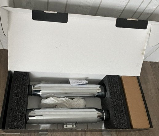 nieuwe uitlaat dempers Harley Davidson, Motoren, Ophalen, Nieuw