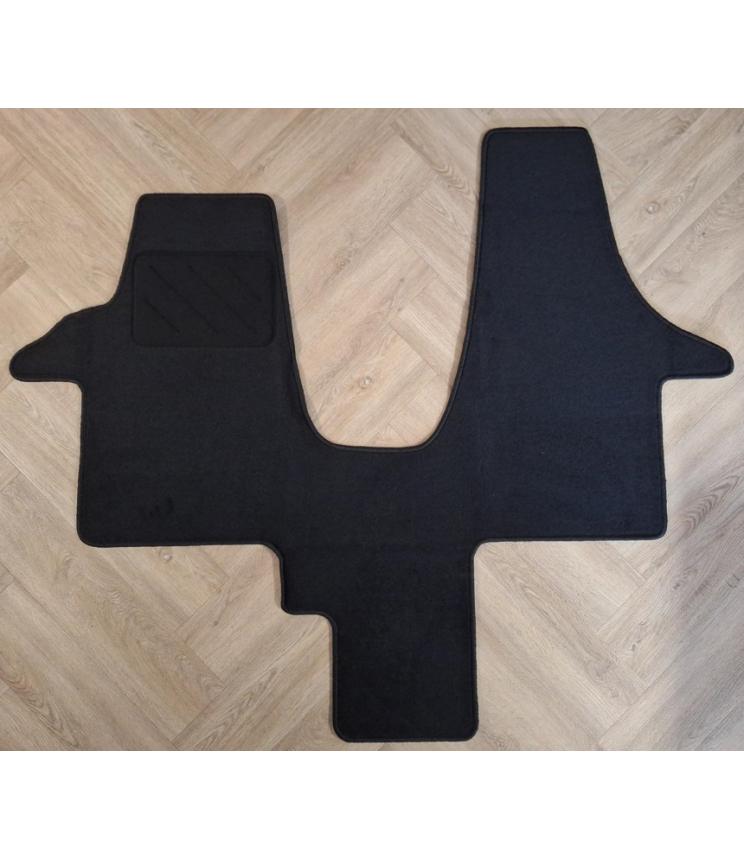 Cabinemat Volkswagen T5 en T6 campermat (Zwart)