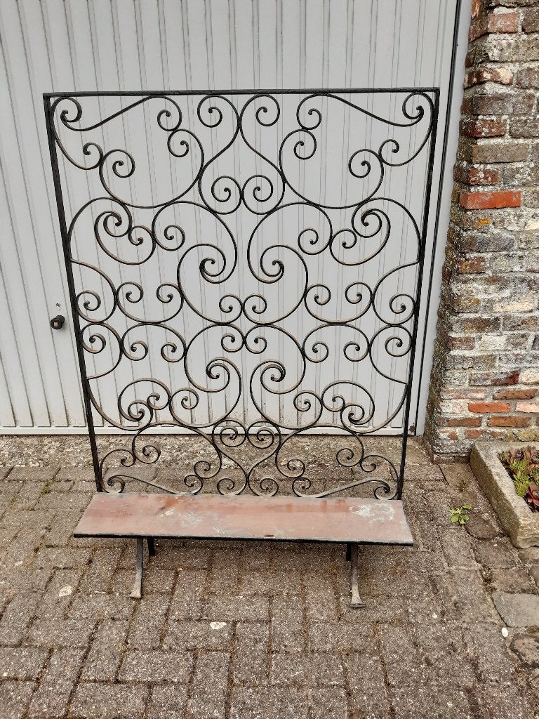 smeedwerk wand, Ophalen, Gebruikt, Metaal, Wandbord of Wandpaneel