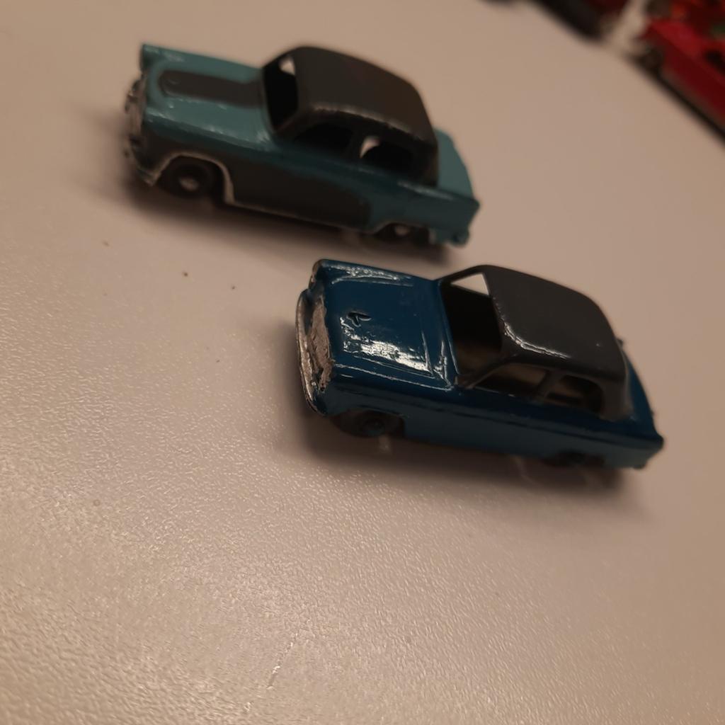 MATCHBOX/LESNEY UK* 2 modèles : AUSTIN A50 + FORD PERFECT*VI, Enlèvement, Utilisé, Voiture, Lesney