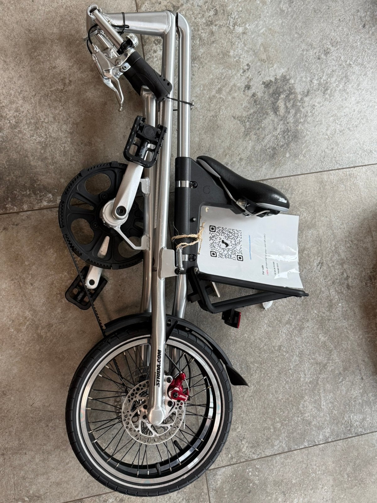 Vélo STRIDA/Vélo STRIDA, Enlèvement, Comme neuf, Frein à disque, Autres marques