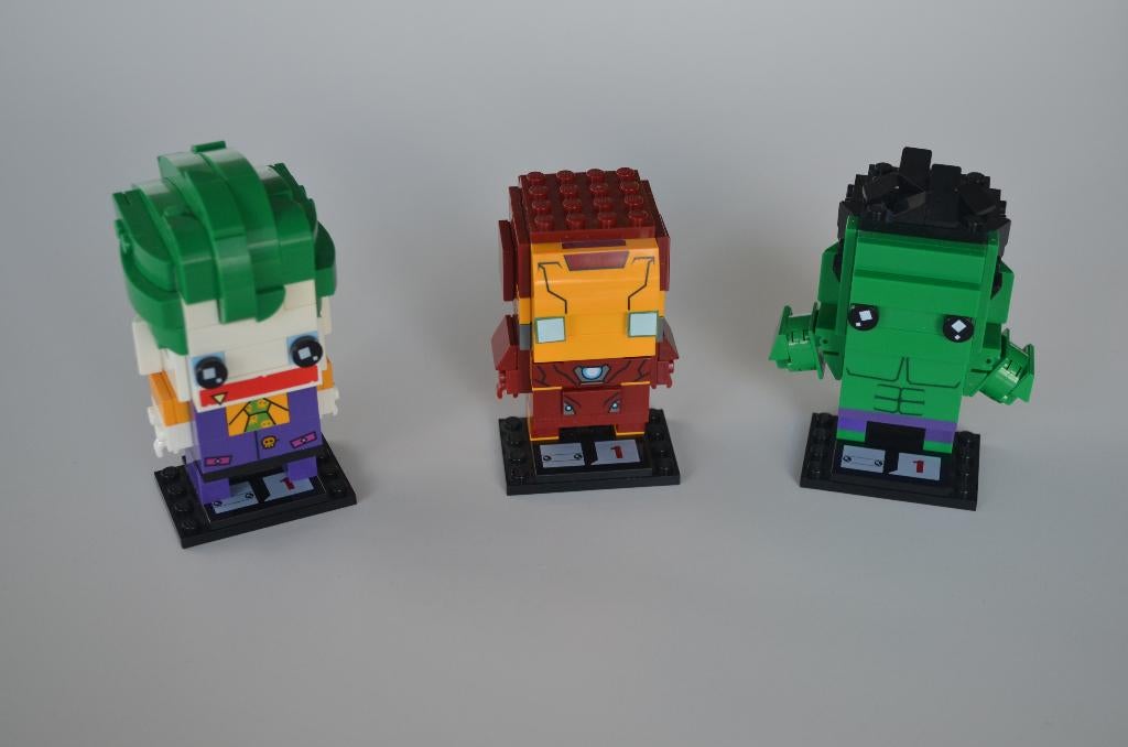 Lego: nr. 41592-41590-41588 DeHulk-Iron Man-De Joker, Kinderen en Baby's, Speelgoed | Duplo en Lego, Ophalen of Verzenden, Zo goed als nieuw