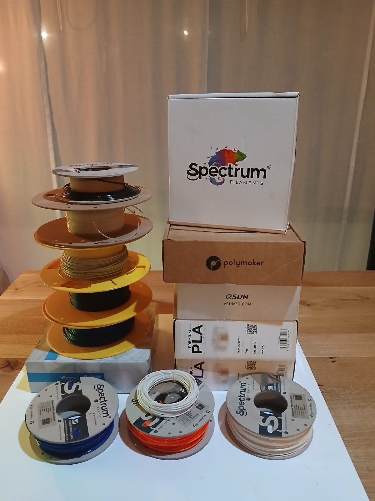 Filaments PLA Premium en andere 1.75 mm, Enlèvement, Comme neuf, Bobines de filament