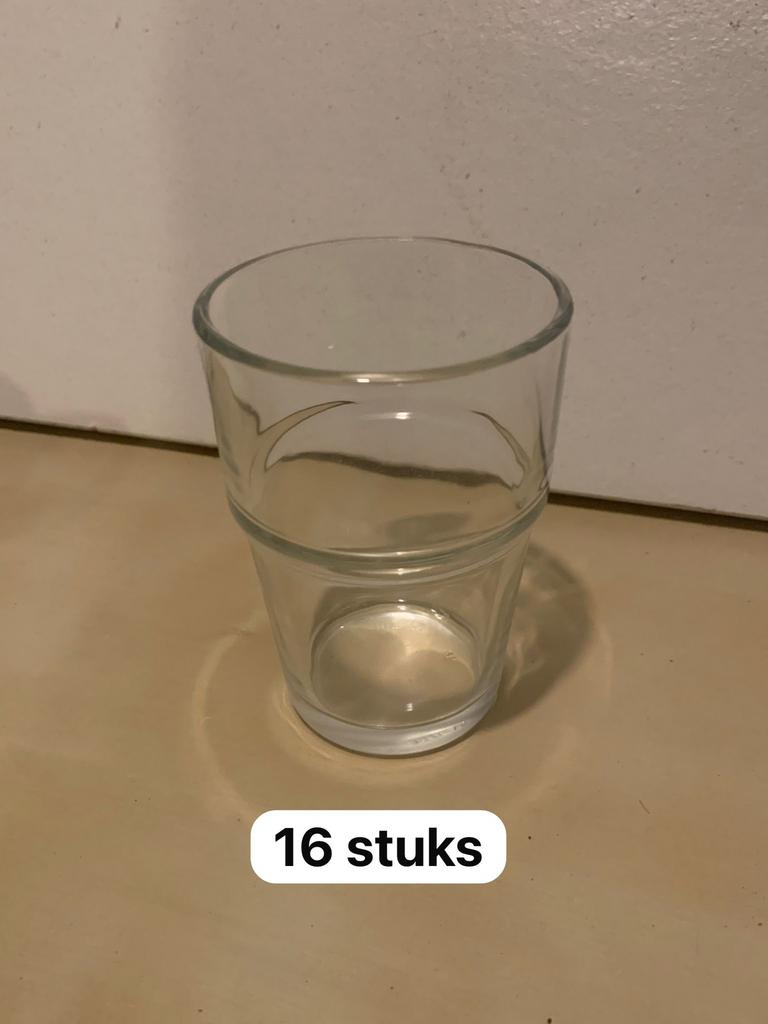 IKEA glazen, Ophalen, Zo goed als nieuw