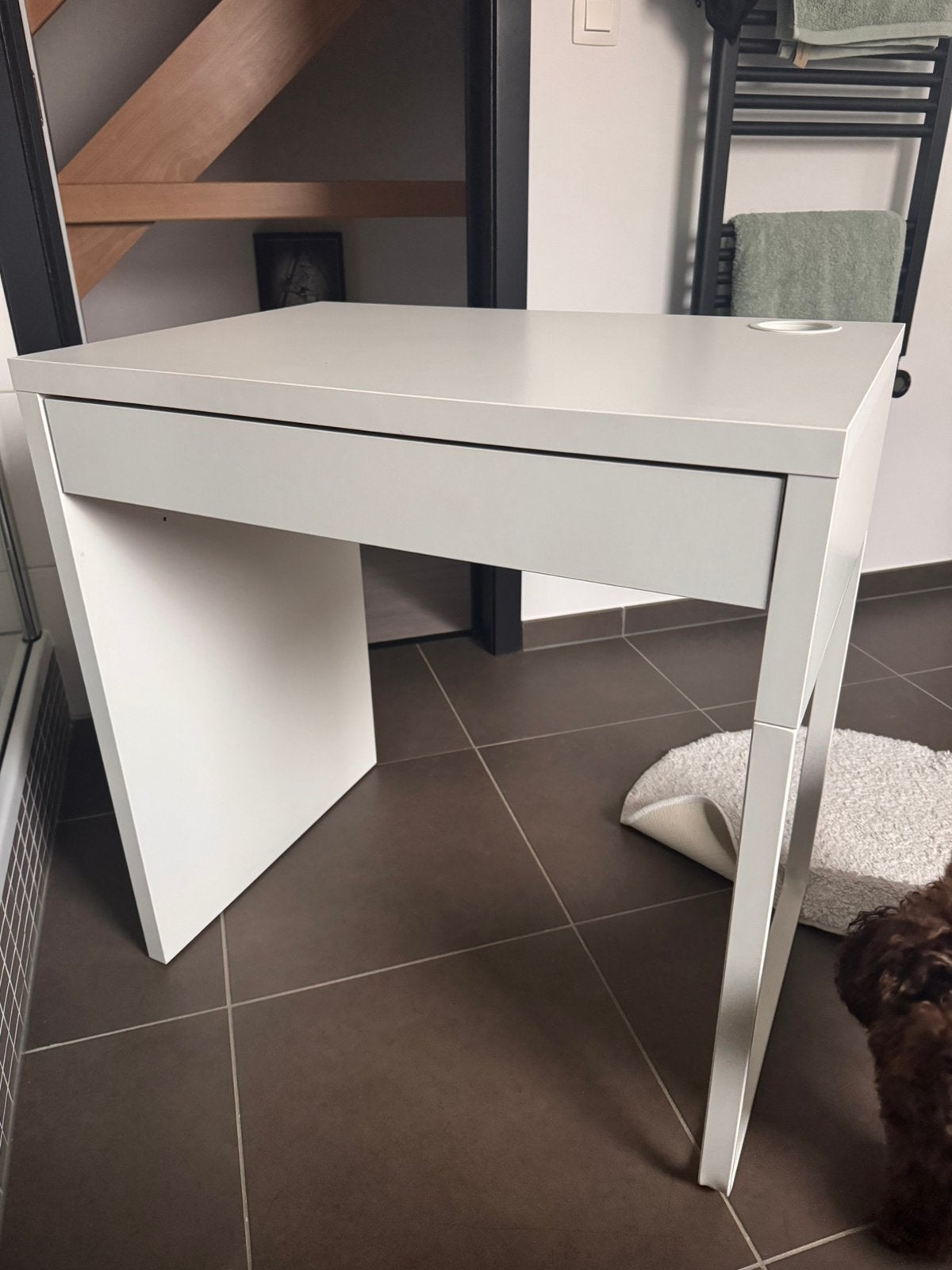 Ikea bureau, Huis en Inrichting, Kabelgoot, Nieuw, IKEA, Wit