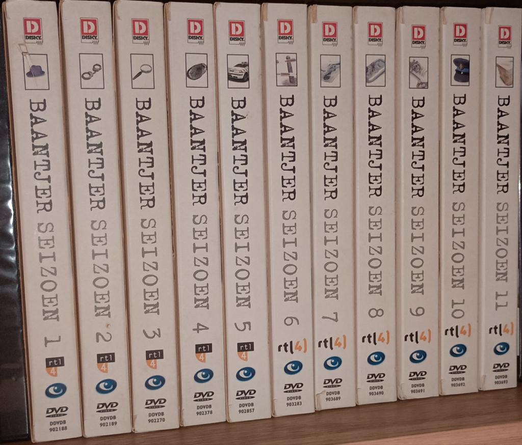 Serie collectie Baantjer op dvd, Ophalen of Verzenden