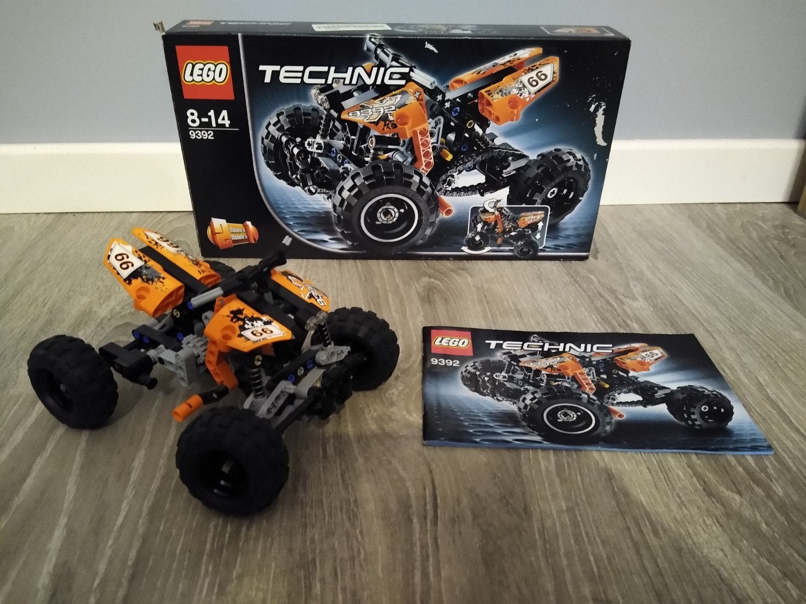 Lego Technic quad bike 9392, Ophalen of Verzenden