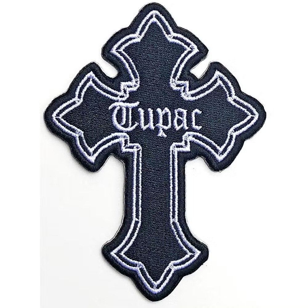 Tupac - Cross - Patch officiële merchandise, Enlèvement ou Envoi, Neuf, Vêtements