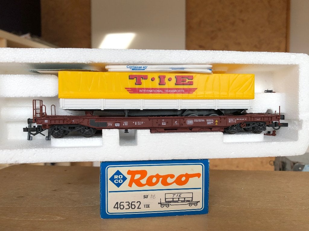 ROCO 46362 DB WAGON KANGOUROU T.I.E HO, Envoi, Utilisé, Wagon, Roco