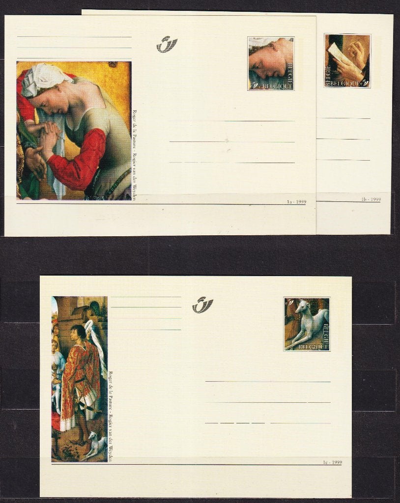 België 1999 Geïllustreerde briefkaarten BK68-BK78 **, Verzenden, Postfris, Postfris