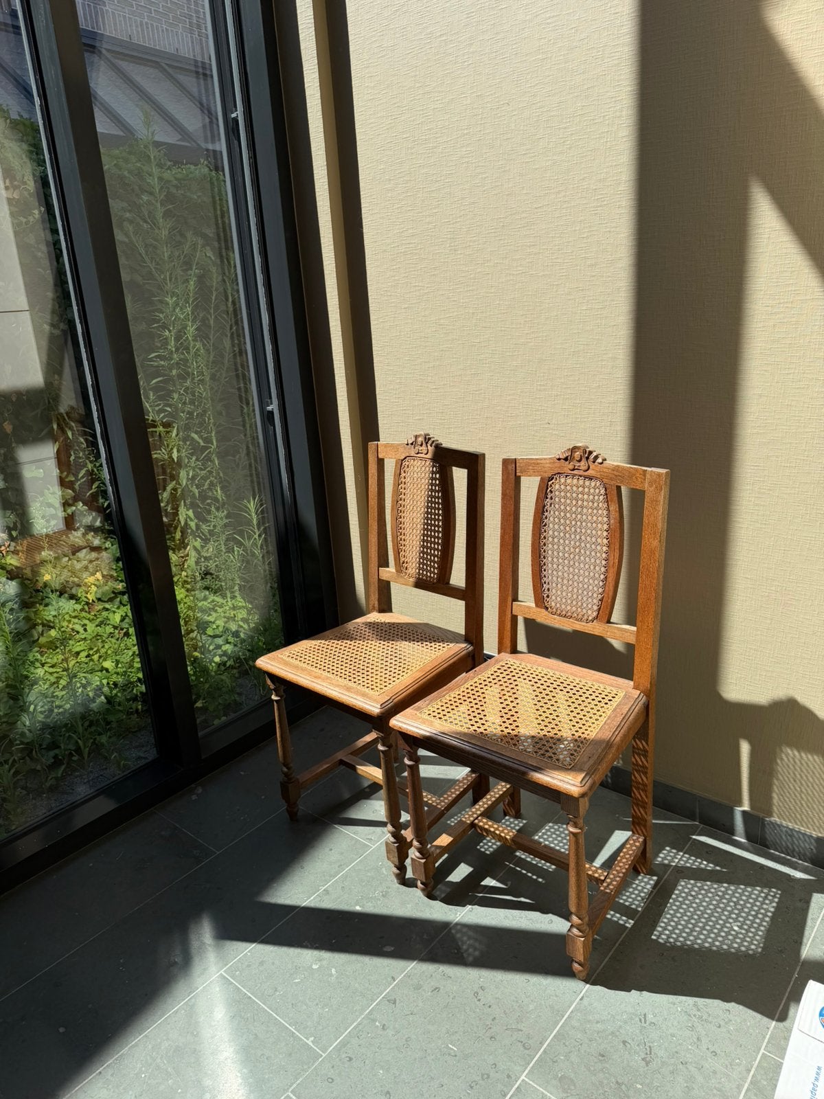 duo stoelen, Antiek en Kunst, Ophalen