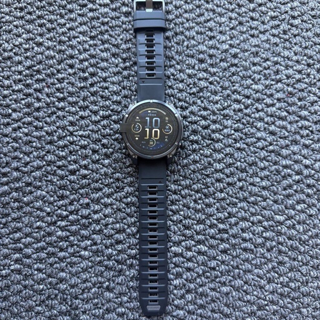 Garmin Fenix 8 smartwatch 47 mm AMOLED met saffierglas, Ophalen of Verzenden, Zo goed als nieuw
