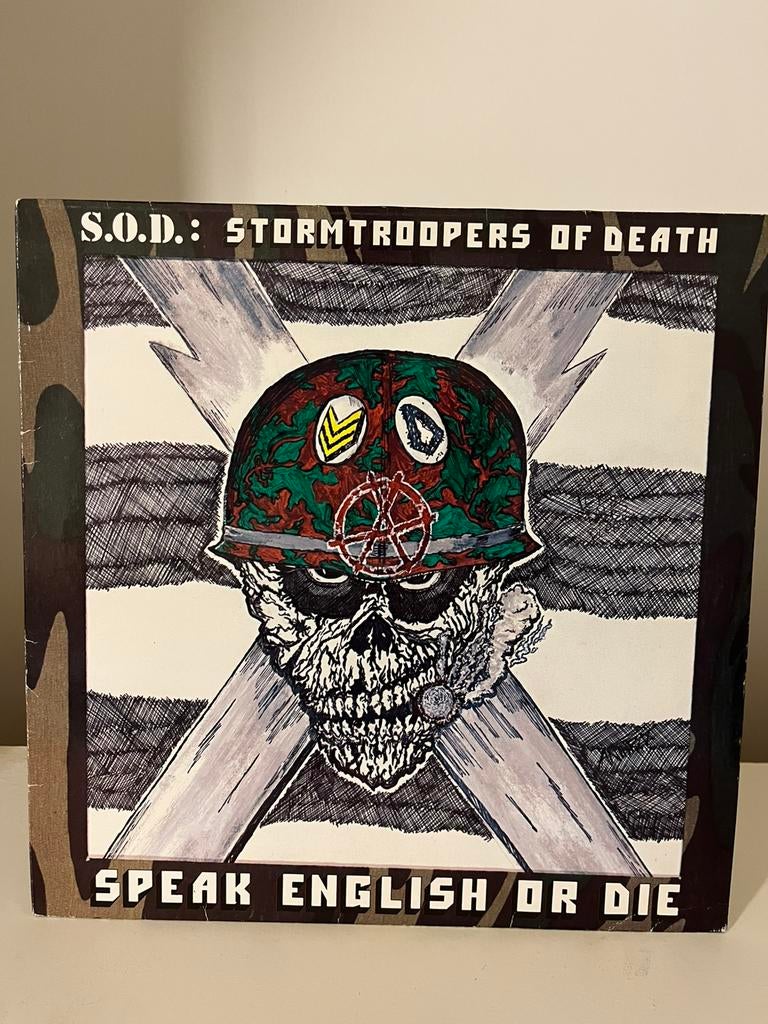 LP S.O.D. “Speak English or Die”, Ophalen of Verzenden, Gebruikt