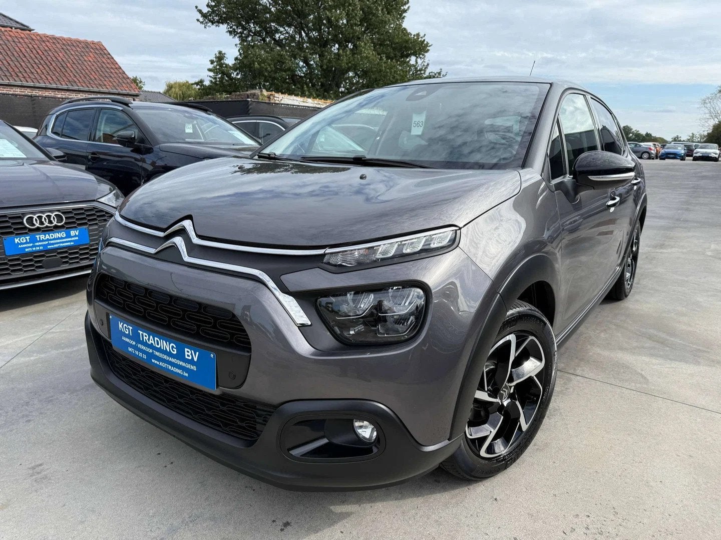 Citroën C3 1.2i 110PK SHINE AUTOMAAT NAVIGATIE CAMERA FULL, Auto's, Automaat, Gebruikt, 1199 cc, 1165 kg