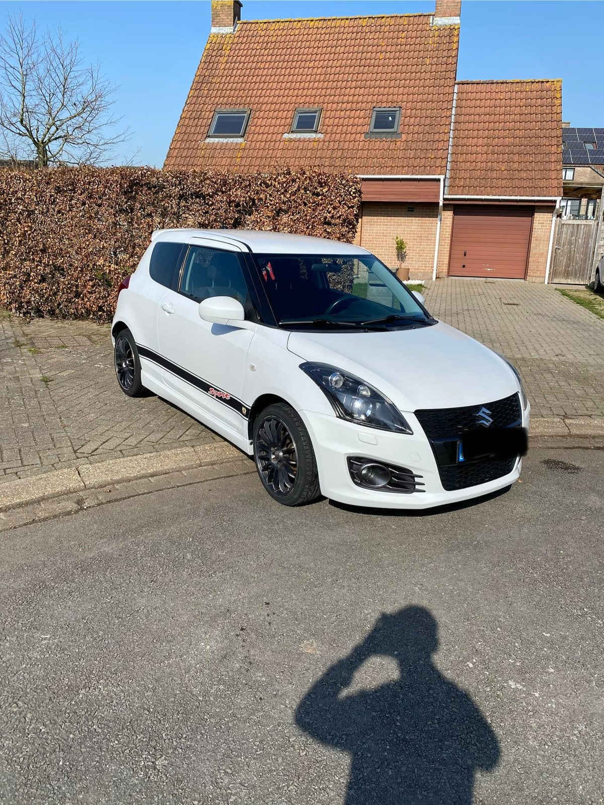 Suzuki Swift Sport 1.6 2012, Auto's, Suzuki, Bluetooth, Particulier, Swift, Wit