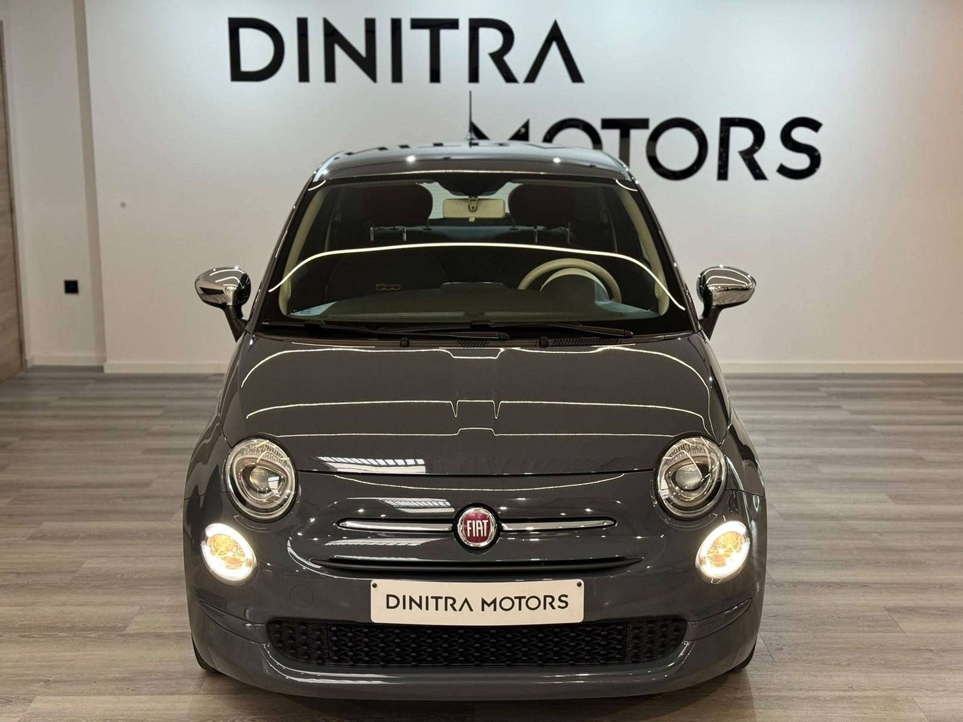 Fiat 500 1.2i Mirror - Cruise/Bluetooth/Dagrijlichten/*TOPST, 1242 cm³, Argent ou Gris, Achat, Euro 6
