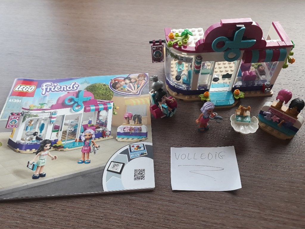 Lego Friends 41391 – Heartlake city kapsalon, City, Lego, Ophalen of Verzenden, Zo goed als nieuw