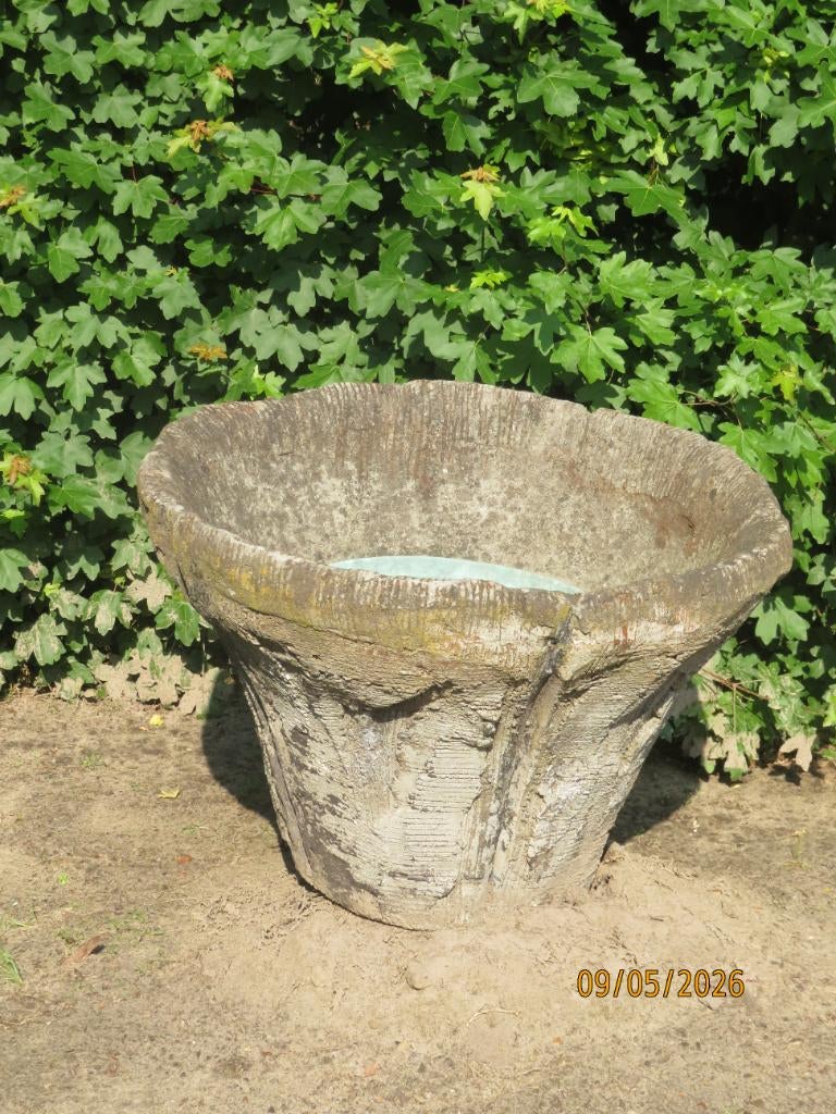 Tuinpot, Tuin en Terras, Ophalen, Gebruikt, Rond, Balkon