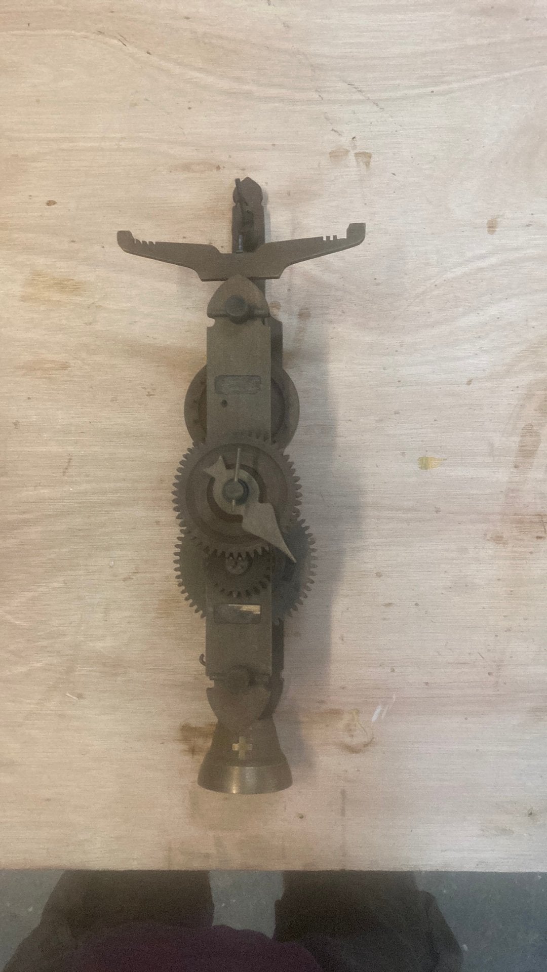 Mecanisme horloge en bois, Antiquités & Art, Enlèvement ou Envoi