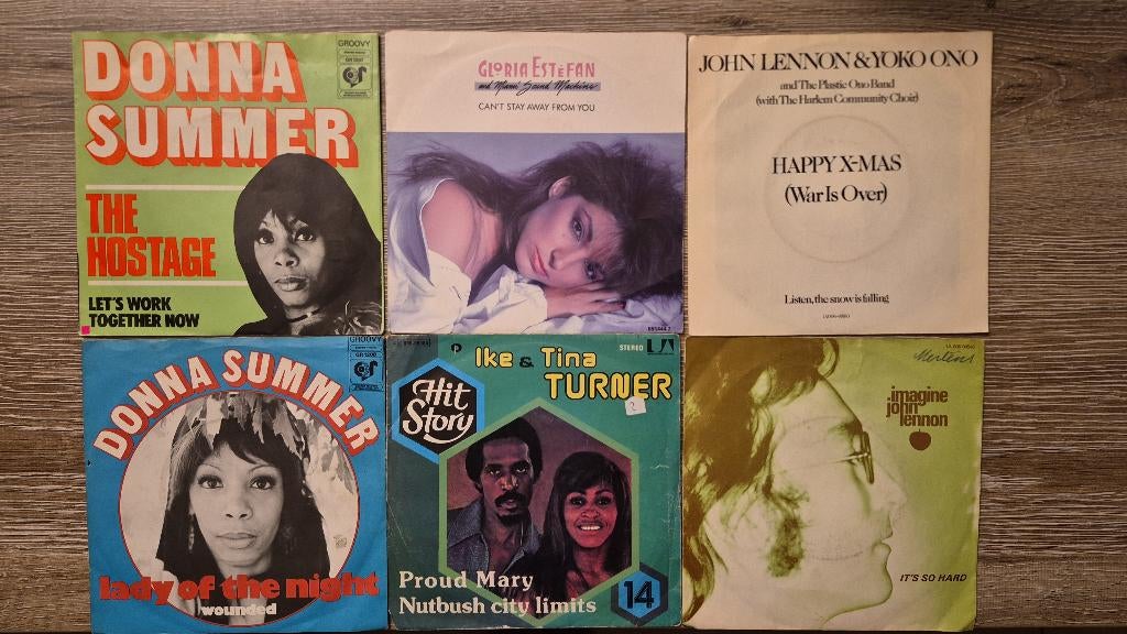 24 Vinyl Singles, Cd's en Dvd's, Gebruikt, 7 inch, Single, Ophalen of Verzenden