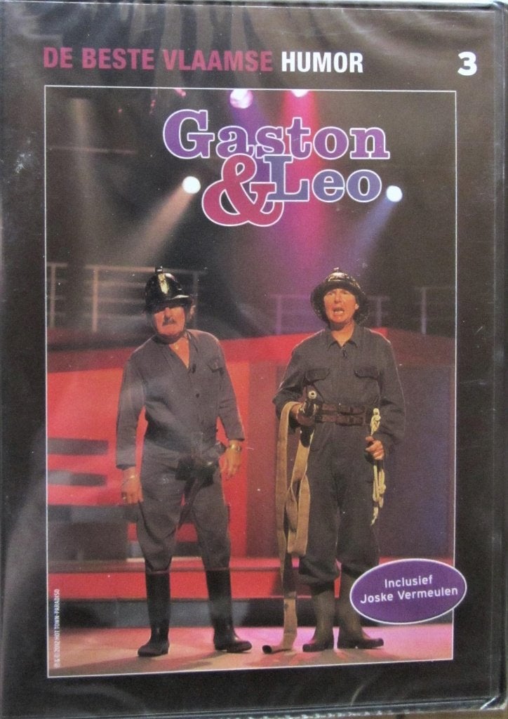 DVD VLAAMSE KLASSIEKERS- BEKENDE SKETCHES GASTON & LEO, CD & DVD, DVD | Néerlandophone, Enlèvement ou Envoi, Comédie, Tous les âges