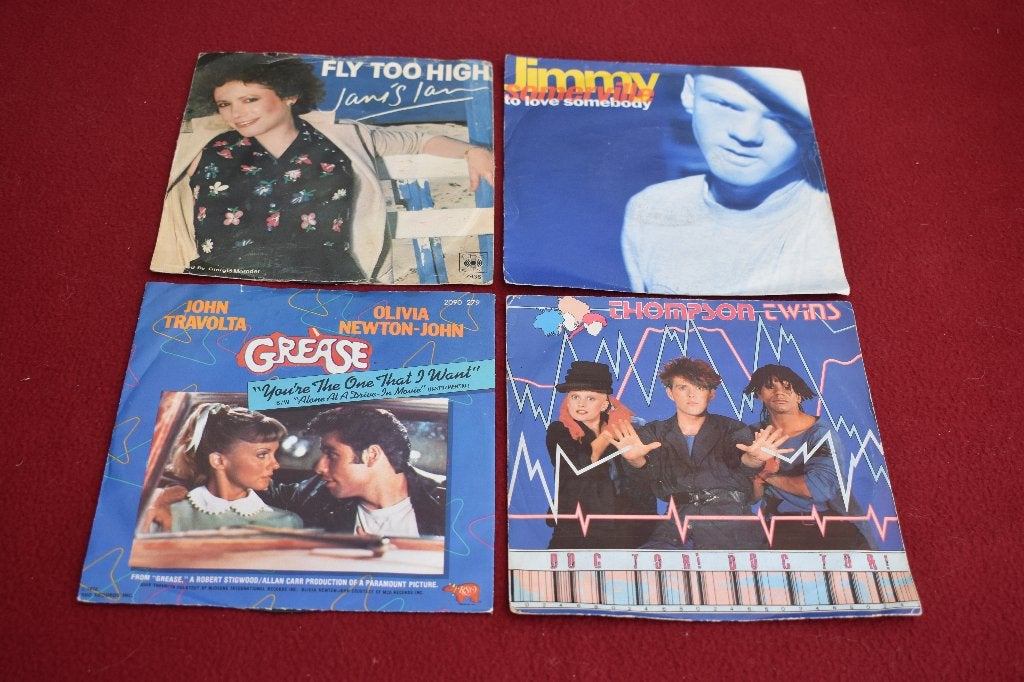 45t's wie vlug is loopt met de beste stuks weg,, Cd's en Dvd's, Pop, 7 inch, Ophalen of Verzenden, Zo goed als nieuw
