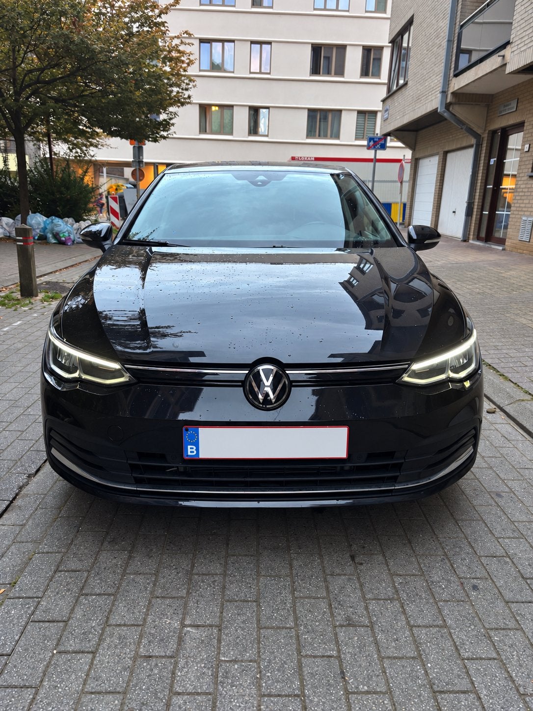 Volkswagen Golf 8 — 1.0 TSI 110 pk — 02/2023, Stof, Zwart, 5 deurs, 81 kW