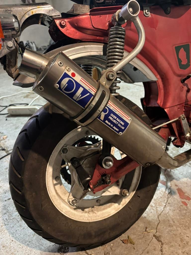 Over Racing uitlaat dax 50 cc, Particulier