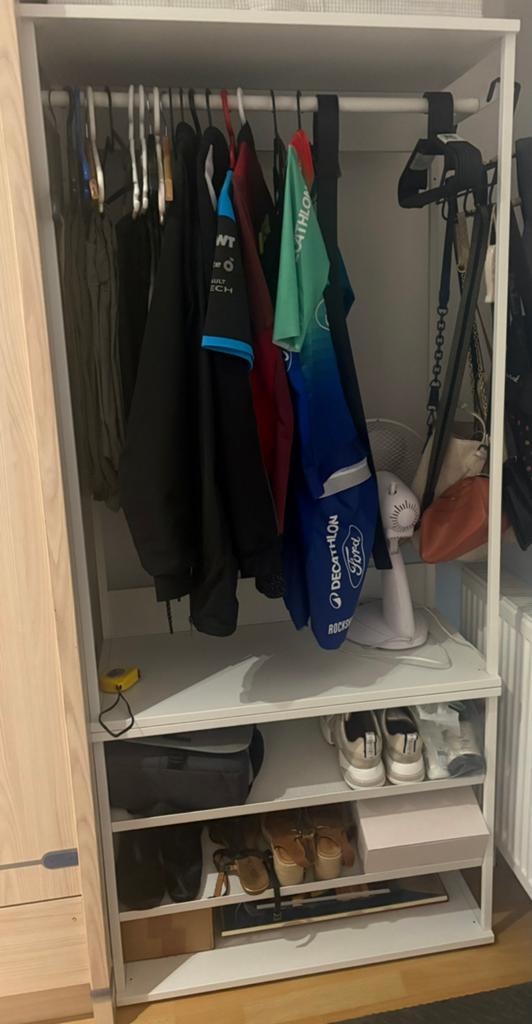 Penderie ikea avec porte chaussures, Maison & Meubles, 25 à 50 cm, Avec espace de penderie, Comme neuf, 50 à 100 cm