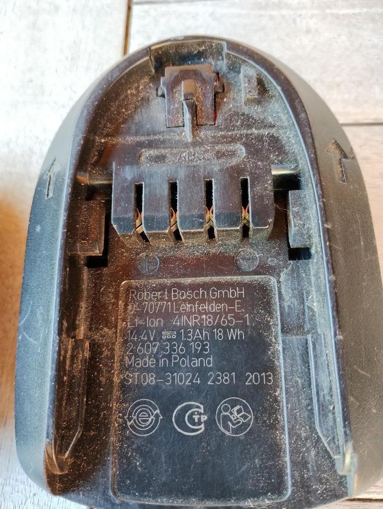 Lader en batterijen BOSCH, Doe-het-zelf en Bouw, Ophalen, Gebruikt