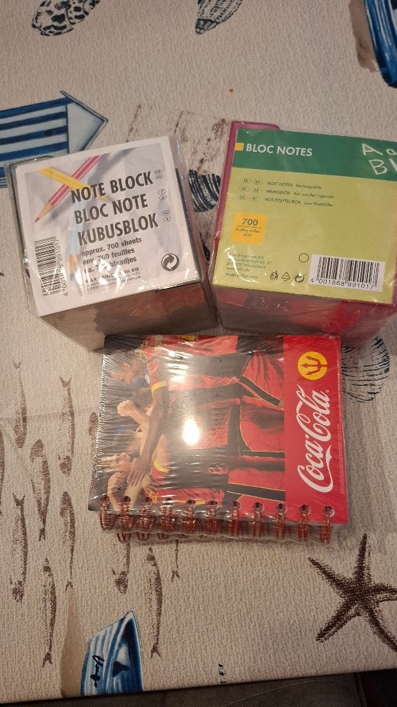 Blok met papier, Diversen, Ophalen, Nieuw