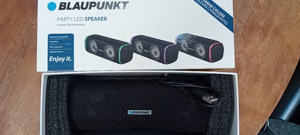 party speaker led Blaupunkt neuf, TV, Hi-fi & Vidéo, Enceintes, Neuf, Autres marques, Moins de 60 watts, Enlèvement ou Envoi