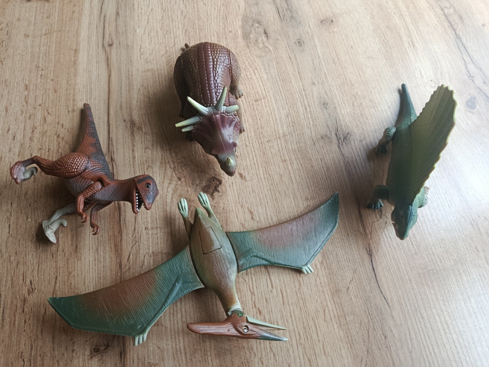Dino Riders van Tyco, Ophalen, Gebruikt