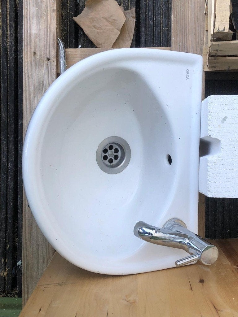 Evier salle de bain, 25 à 50 cm, Lavabo ou Évier, Comme neuf, Enlèvement