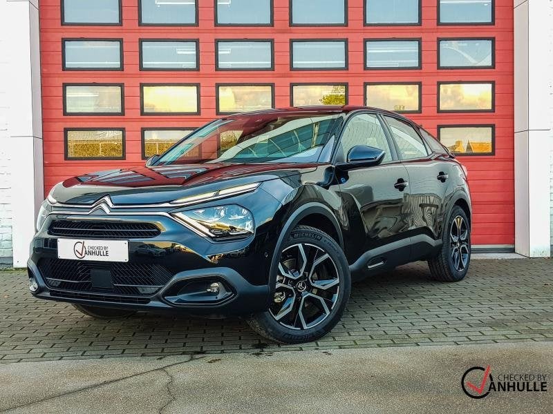 Citroen C4 ELECTRIC BUSINESS LOUNGE, Auto's, https://public.car-pass.be/vhr/dc242f34-5327-4352-bc29-da9a0735f359, 136 pk, Zwart