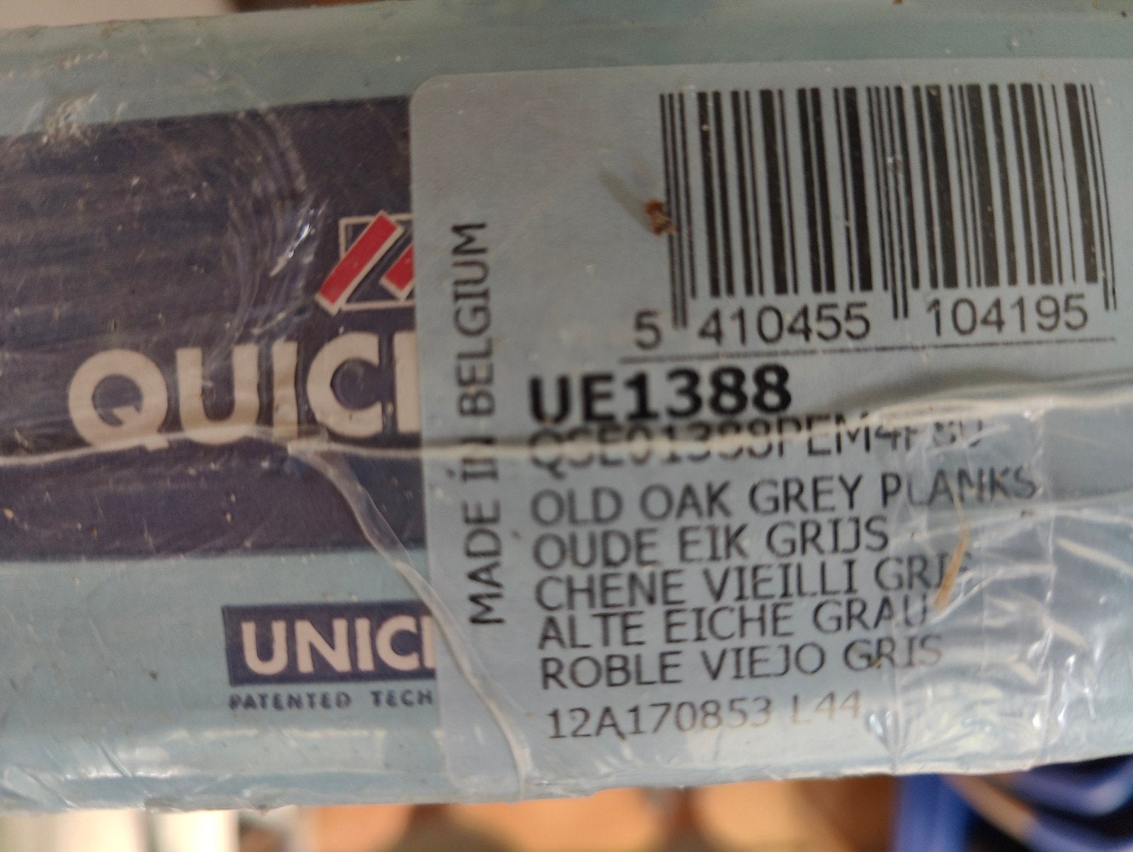 Quick-Step vloer en plinten, Bricolage & Construction, Enlèvement, Plinthes