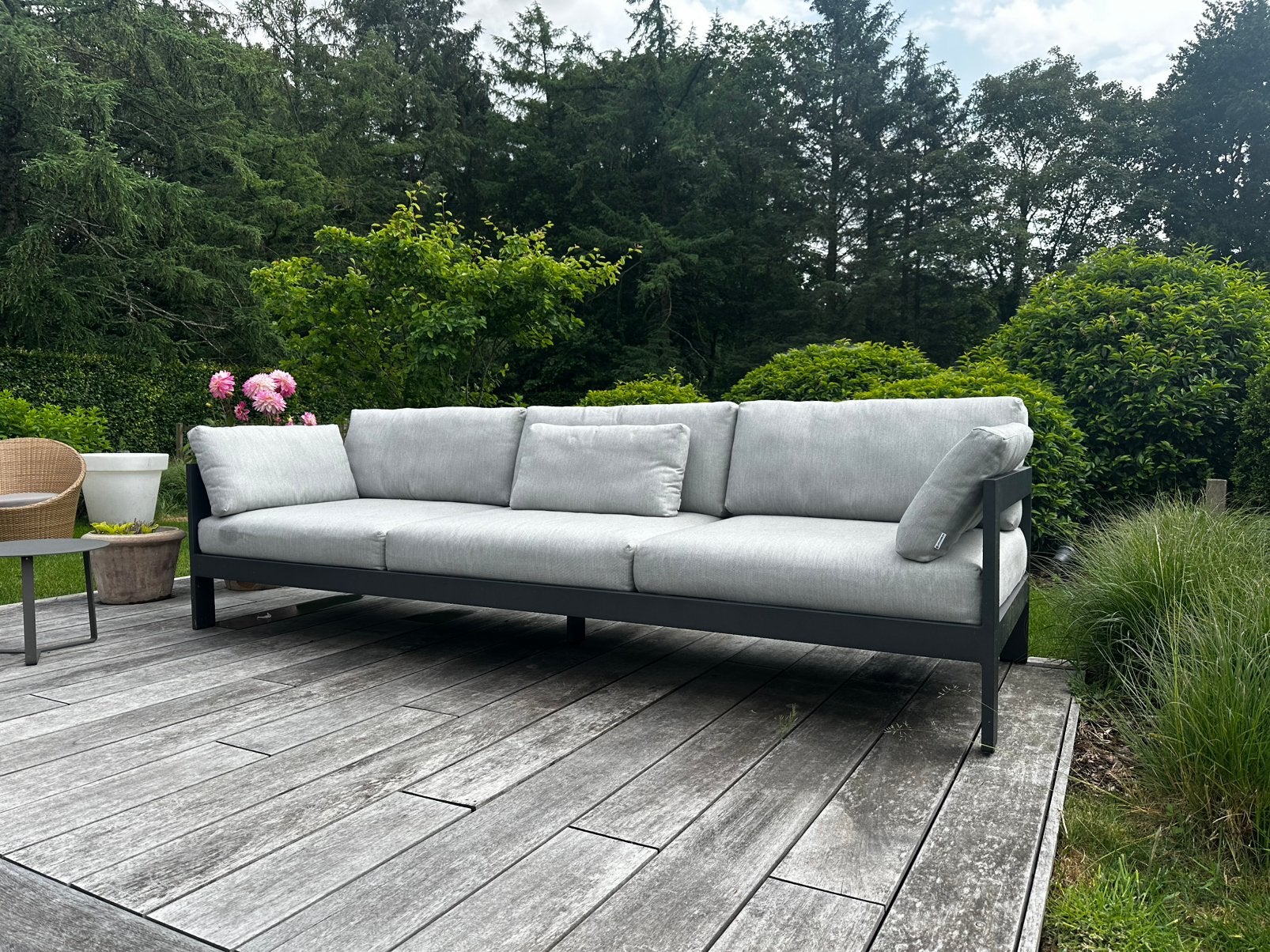 Lounge Jati & Kebon 3 zit, Tuin en Terras, Ophalen, Gebruikt