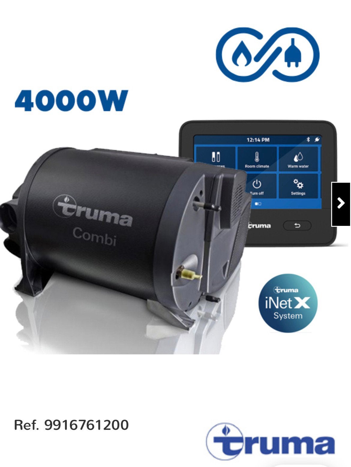 Chauffage Truma combi 4, Ophalen, Zo goed als nieuw