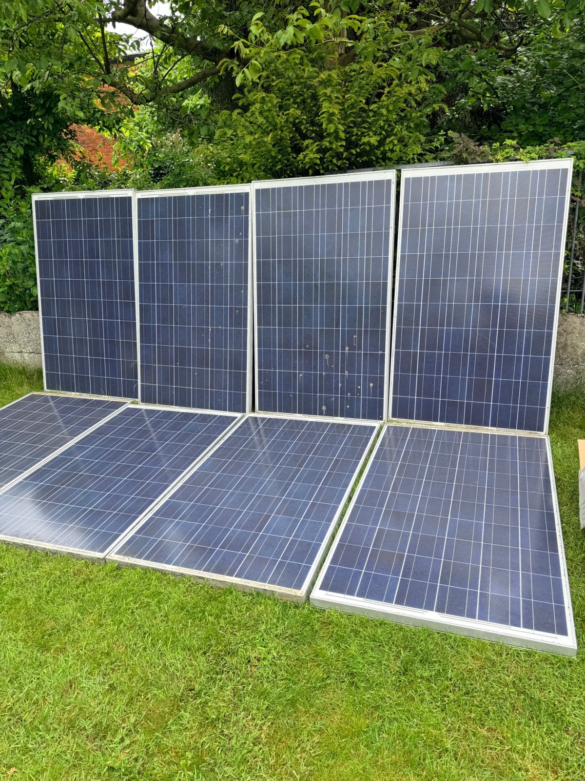8 zonnepanelen met 3000w nieuwe omvormer, Bricolage & Construction, Panneaux solaires & Accessoires, Enlèvement, Panneau