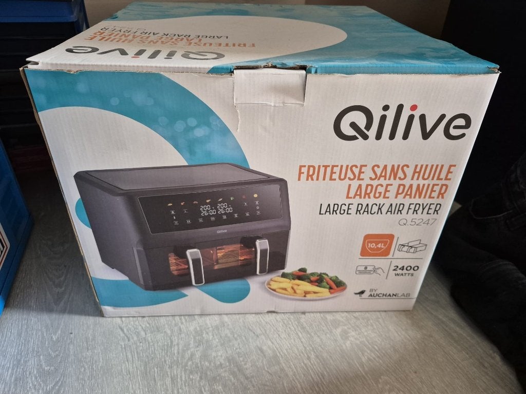 Nieuwe airfryer te koop, Electroménager, Friteuses à air, Enlèvement, Neuf, Friteuse à air