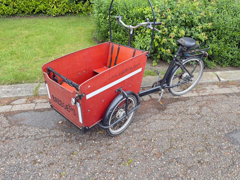 Elektrische babboe bakfiets (opknapper), Fietsen en Brommers, Fietsen | Bakfietsen, Zo goed als nieuw, Ophalen