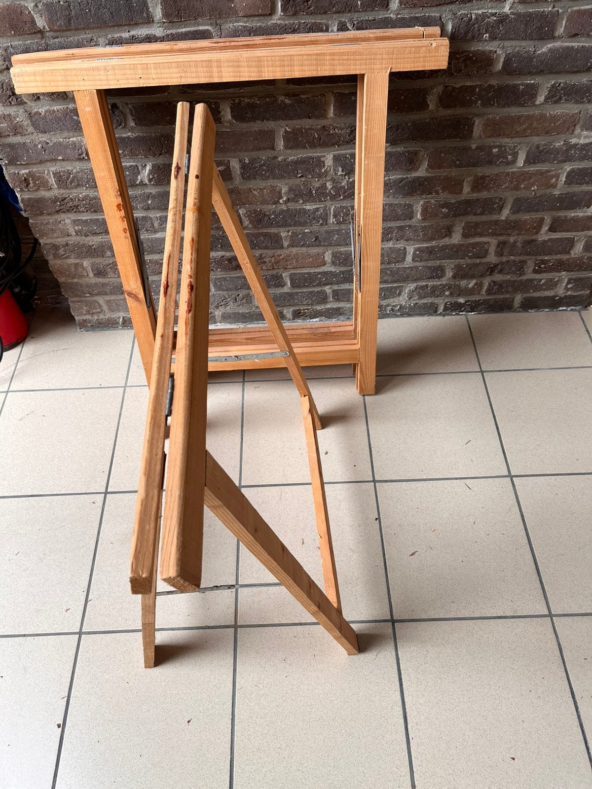 3 schragen, Doe-het-zelf en Bouw, Overige Doe-Het-Zelf en Bouw, Ophalen, Zo goed als nieuw