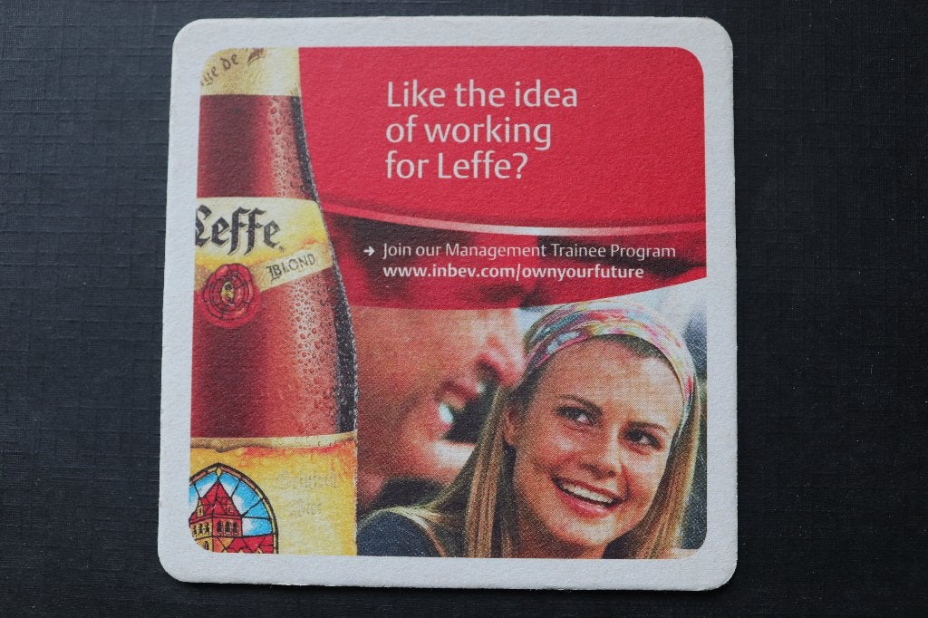 bierviltje, Verzamelen, Biermerken, Ophalen of Verzenden, Nieuw, Viltje(s), Leffe